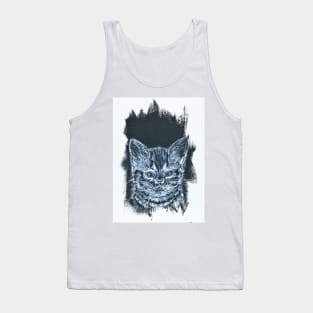 CAT OBSERVING Tank Top